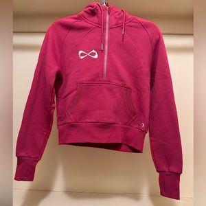 Nfinity athletic hoodie half zip xs